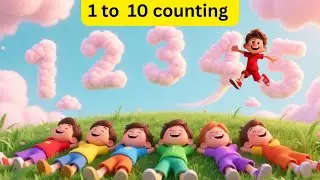 Learn Counting 1 to 10 | Fun Numbers Song for Kids | Colorful Learning Video 