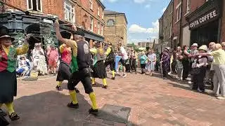 Danegeld Morris at Rochester Sweeps Festival