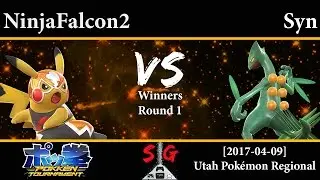 [2017-04-09] Pokk&eacute;n - NinjaFalcon2 (Pikachu Libre) vs Syn (Sceptile) WR1