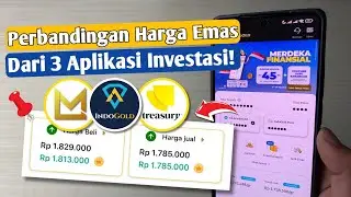 Beli Emas Dimana Paling Murah? Perbandingan 3 Aplikasi Investasi!