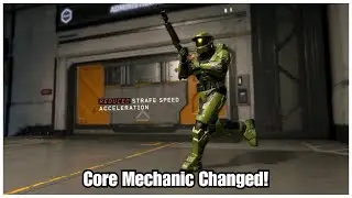 Halo Infinite - Strafe Speed Acceleration Reduced