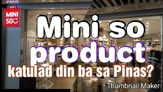 Miniso Hong Kong || miniso Japan || miniso PH|| Minoso product tour