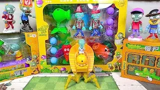 Ultimate Unboxing PLANTS VS ZOMBIES Toys Set ASMR | PVZ 2 Toys Review 植物大战僵尸玩具套装