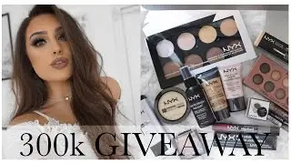 1 Brand Makeup Tutorial NYX & 300K GIVEAWAY