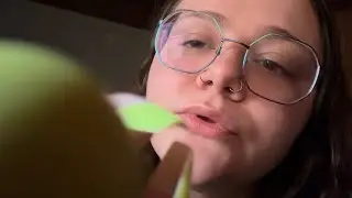 *asmr* camera/lens touching and ramble
