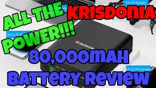 Обзор Krisdonia Power Bank: лучшее портативное зарядное устройство емкостью 80 000 мАч для всех ваших устройств!
