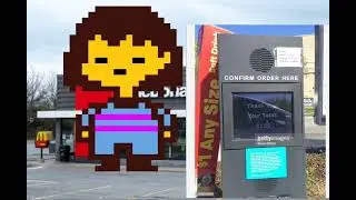 Undertale McDonalds drive through