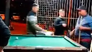 Garrancho valente e Cauboy .Seu Lito bar e Lanchonete virou a noite desaforento atordoado sinuca 