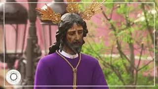 Cristo cautivo del tiro de línea de la hermandad de Santa Genoveva en campana, 2025 | Semana Santa