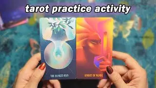 Practice Tarot with me: Reading card combos ✦ Tarot Spreads & Activities