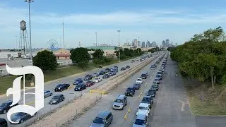 North Texas Food Bank hosts another food drive at Fair Park