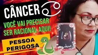 C&Acirc;NCER ♋️ PESSOA PERIGOSA,🐍VOC&Ecirc; VAI PRECISAR SER RACIONAL AQUI!⚔️🔱💫🚀#tarot#signos#cancer#astrologia
