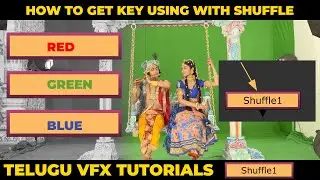 How to Get key using with Shuffle node (Channel Management key) In Telugu
