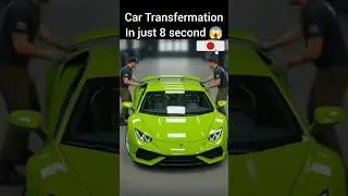 Car transfermation in 8 second || Car transfermation video || Elon Musk new car || Musk flying car