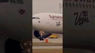 Eurowings Airbus A330✈️✈️✈️ Landing Video #shorts #youtubeshorts