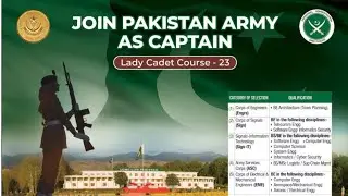 LCC 23(Lady Cadet Course Batch 23) Course Outline By Issb Materials