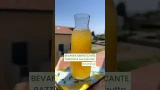 BEVANDA RINFRESCANTE PAZZESCA in 5 minuti☀️