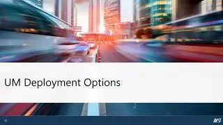 2017 AVST Webinar -  Understanding UM: Exchange and Security Options (0208)