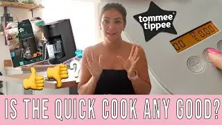 Tommee Tippee Quick Cook Food Maker | DEMO REVIEW AND UNBOX | Baby Weaning