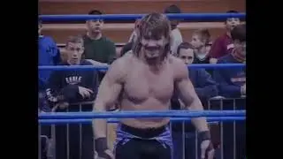 Eddie Guerrero (c) vs CM Punk W/ Dave Prazak Title Match (IWA Mid-South Morris Mayhem 3/2/02)