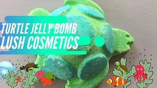 Turtle Jelly Bomb | LUSH COSMETICS | Underwater Camera and Bath Bomb Review