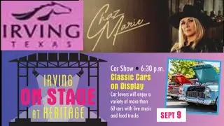 Chaz Marie At Irving Heritage Park Car Show 9 9 22