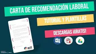 👉Cómo hacer una CARTA DE RECOMENDACIÓN LABORAL ⚡Plantillas [2023]