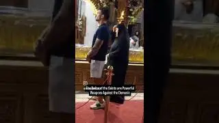 Demonic Manifestation Captured on Camera during the public veneration of relics in Orthodox Church