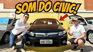 O SOM DESSE CIVIC 2014 VAI TE SURPREENDER! Descubra todo o projeto!