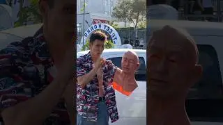 Old man workout prank 👴🏻🤫