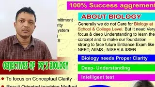 how to put strong foundation for biology in neet and handle the stress