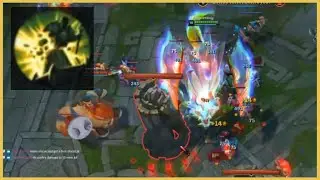 Demolish Rune + Cho'Gath = ONE SHOT TURRETS??? | League of Legends Clip