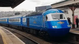43049 & 43058 arrives into Paignton working 5Z32 1715 Goodrington C.H.S&nbsp;to&nbsp;Paignton
