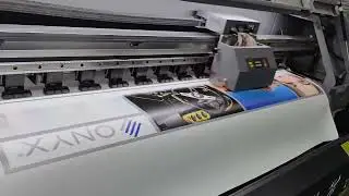 PVC Lightbox Fabric Printing Test