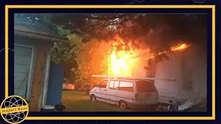 House on Fire May 28, 2017 Williamstown, WV