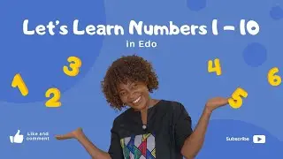 The FUN Way to Learn Edo Numbers | Lesson for Kids and Beginners!