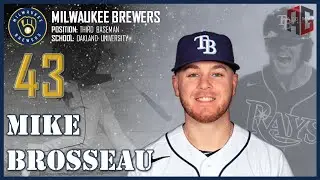 MILWAUKEE BREWERS: Mike Brosseau ᴴᴰ