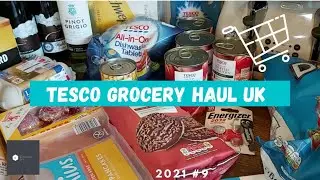 TESCO GROCERY SHOPPING HAUL UK | 2021 #9 | GREAT VALUE | MID WALES | CHATTY VIDEO