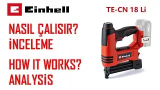 Einhell TE-CN 18Li #reklam Akülü Çivi Çakma Makinesi