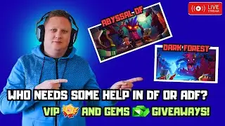 🔴 LIVE! - HUNT ROYALE! WHO NEEDS SOME HELP IN DF OR ADF? VIP AND GEMS GIVEAWAYS!