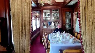 Walking tour of the Canadian Pacific Royal Hudson Locomotive No. 2839 at the Nethercutt Collection