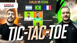 TIC TAC TOE Futbolero: KC Deportes vs Rob Testas | 100% Futbol - Canela Deportes