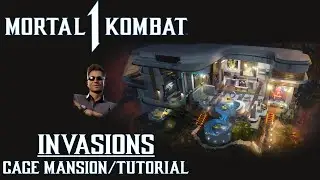 Mortal Kombat 1 (2023) | Invasions Mode | Cage Mansion Tutorial