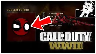 Deadpool Emblem Timelapse - COD WW2 Epic Emblem Creations