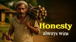 The Honest Woodcutter Story | Moral Story About Honesty | Inspiring Short Story