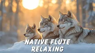The Wolf and the Symphony of Nature - Native American Flute Music Help You Sleep, Deep Meditation