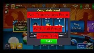 Pro Membership Latest Trick of 8 Ball Pool Still Working Without Any Transaction Error