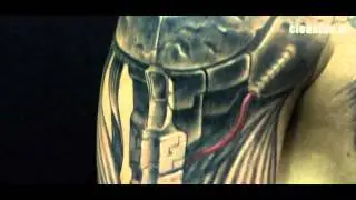 cleanfun tattoo biomech arm