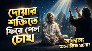 রাসূল ﷺ এর দোয়ায় অন্ধের চোখ ফিরে পেল | সত্য ঘটনা | ঈমানের আলো। 