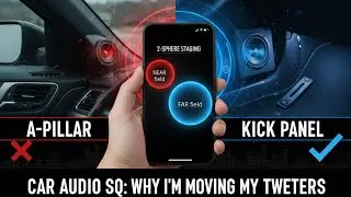 ​Car Audio SQ: Why I&rsquo;m Moving My Tweeters to the Kick Panels